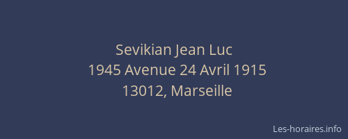 Sevikian Jean Luc
