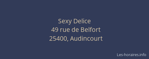 Sexy Delice