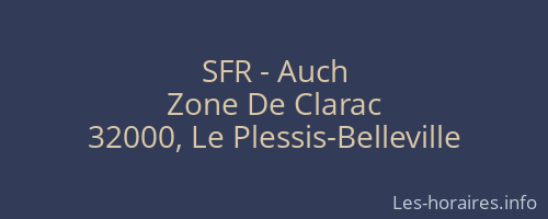 SFR - Auch