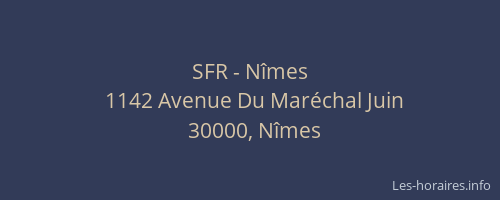 SFR - Nîmes