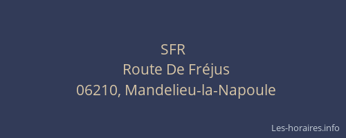 SFR