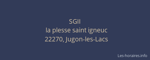 SGII