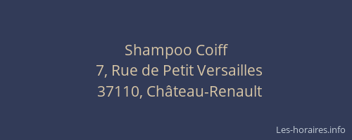 Shampoo Coiff