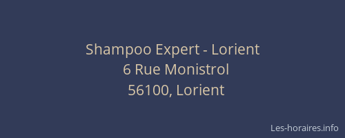 Shampoo Expert - Lorient