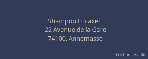 Shampoo Lucaxel