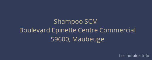 Shampoo SCM
