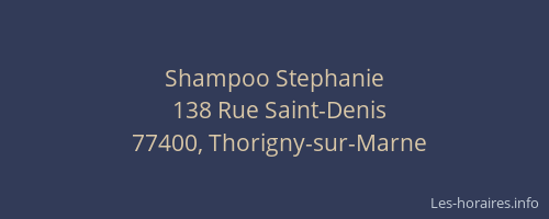 Shampoo Stephanie