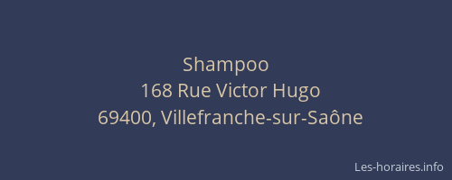 Shampoo