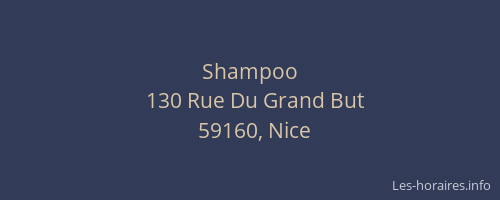 Shampoo