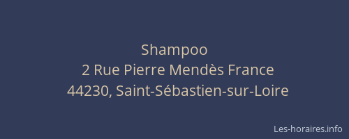 Shampoo