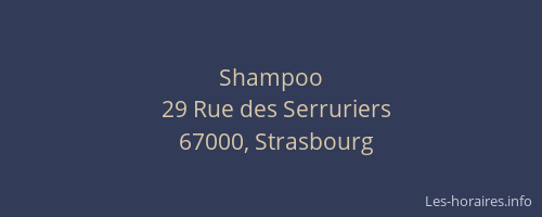 Shampoo