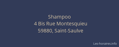Shampoo