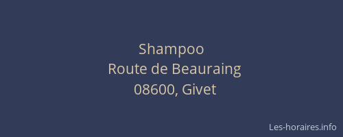 Shampoo