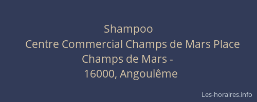 Shampoo
