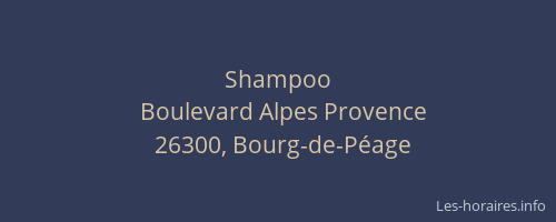 Shampoo