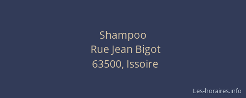 Shampoo
