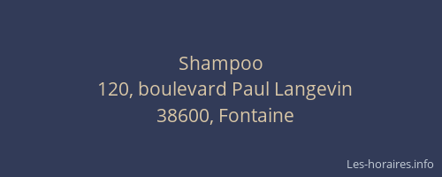 Shampoo
