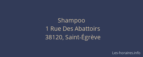 Shampoo