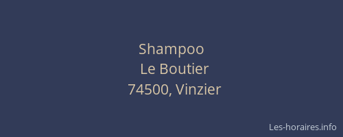 Shampoo