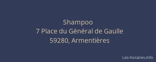 Shampoo