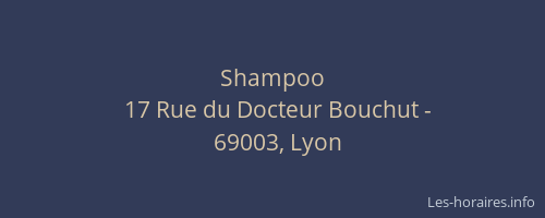 Shampoo