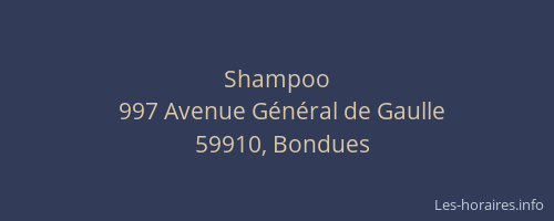 Shampoo
