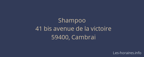 Shampoo
