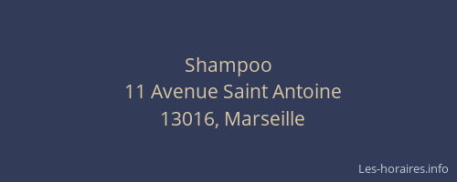 Shampoo