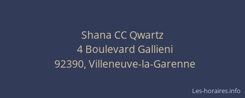 Shana CC Qwartz
