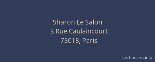 Sharon Le Salon