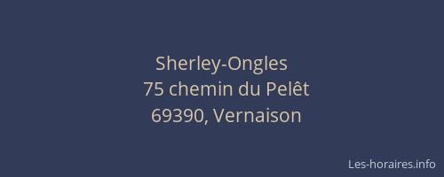 Sherley-Ongles