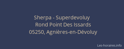 Sherpa - Superdevoluy