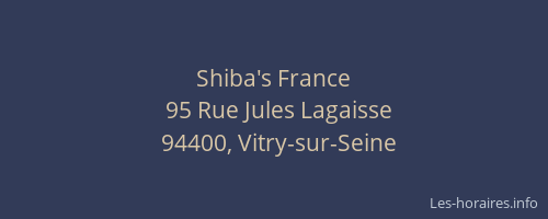 Shiba's France