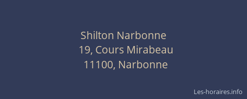 Shilton Narbonne