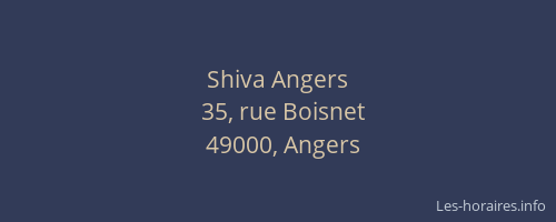 Shiva Angers