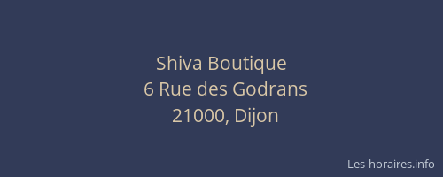 Shiva Boutique
