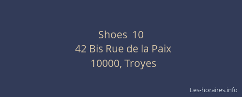 Shoes  10