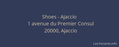 Shoes - Ajaccio