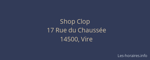 Shop Clop