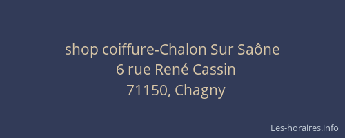 shop coiffure-Chalon Sur Saône
