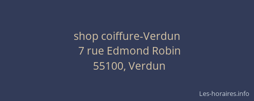 shop coiffure-Verdun