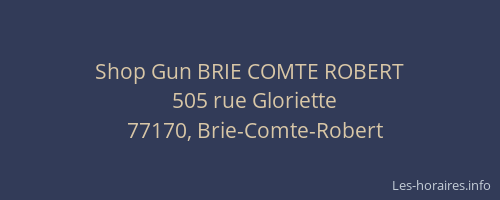 Shop Gun BRIE COMTE ROBERT