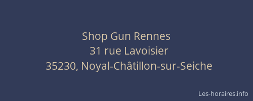 Shop Gun Rennes