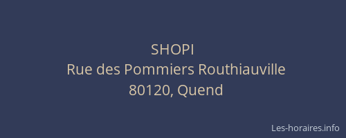 SHOPI