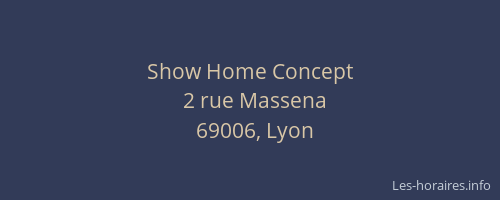 Show Home Concept