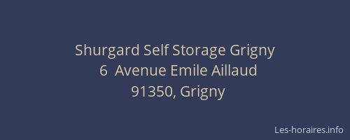 Shurgard Self Storage Grigny