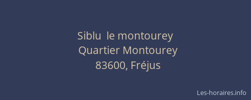 Siblu  le montourey