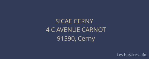 SICAE CERNY