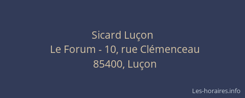 Sicard Luçon