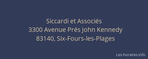 Siccardi et Associés